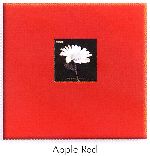 Pioneer Apple Red Fabric Memory Book Family Scrabook Photo Album